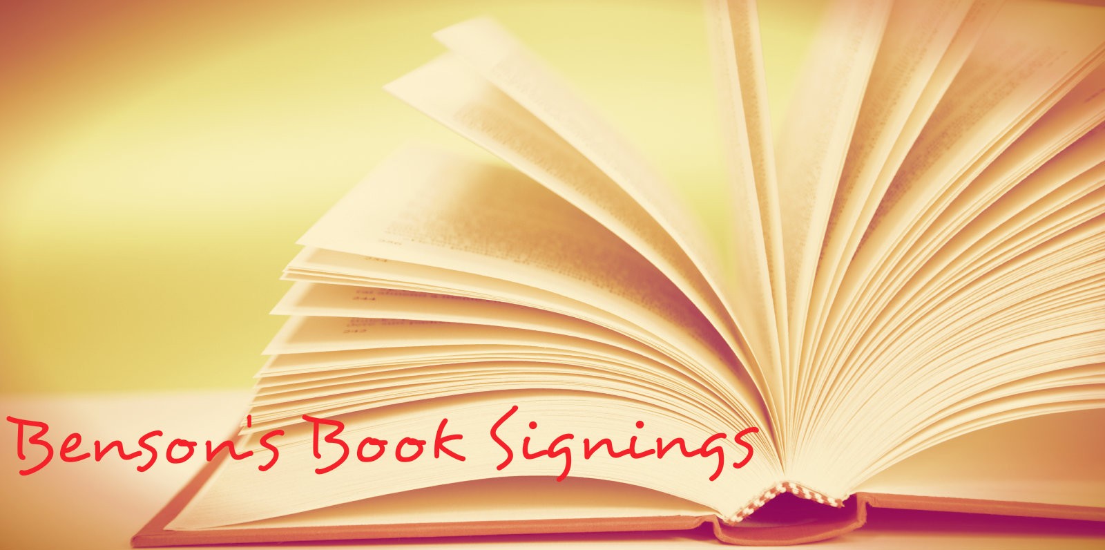 Book Signings, Lectures and More